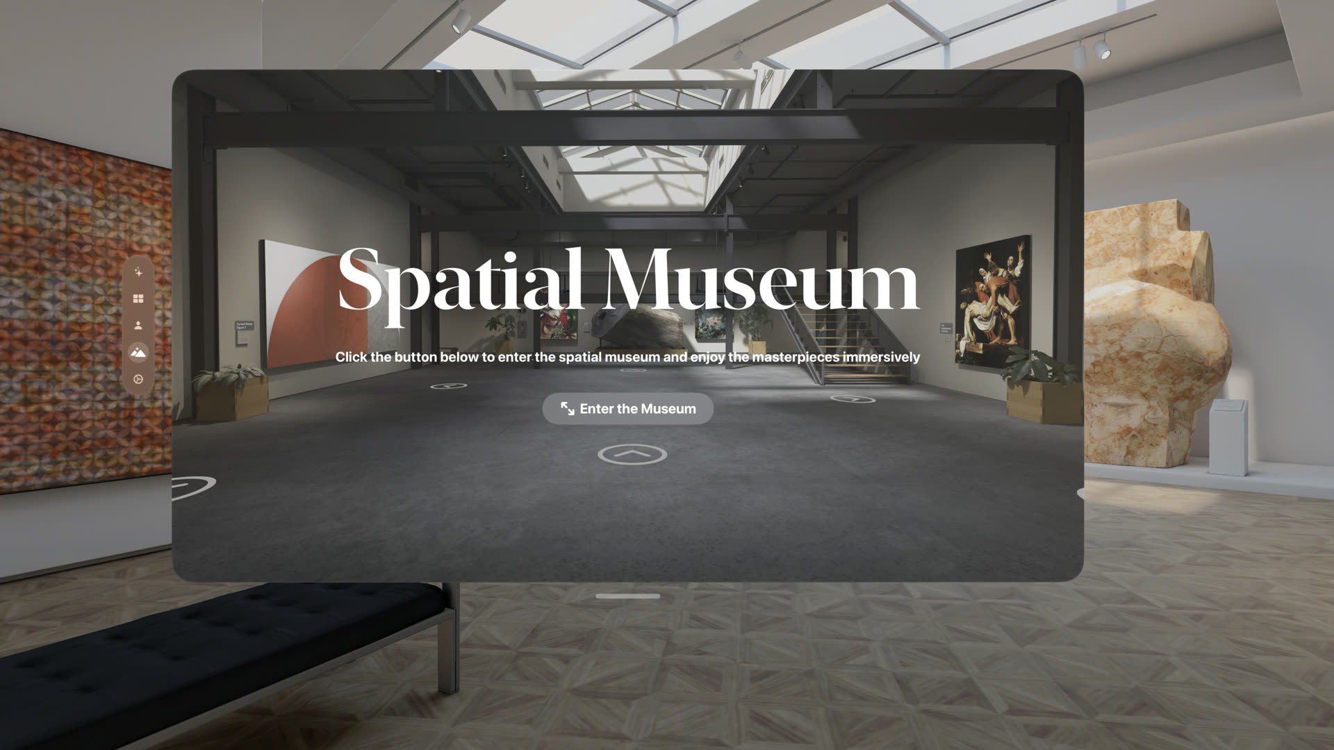 Masterpieces 3D immersive gallery
