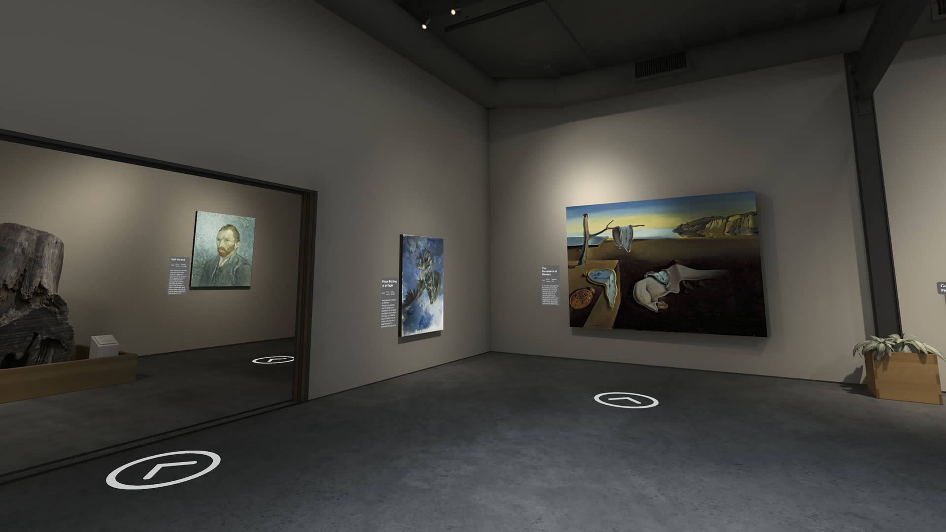 Masterpieces 3D spatial viewing